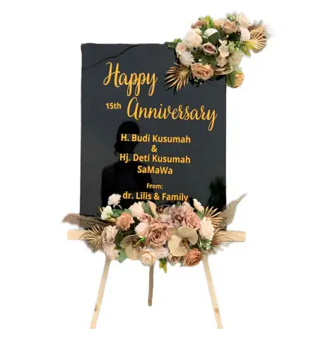 Papan Bunga Akrilik Kalangbret