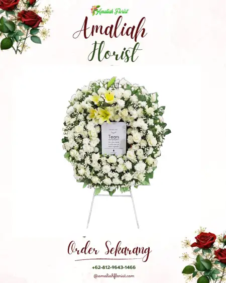 Krans Bunga Duka Kalangbret